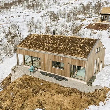 度假居 New With Panoramic Views At Hardangervidda 艾菲约德