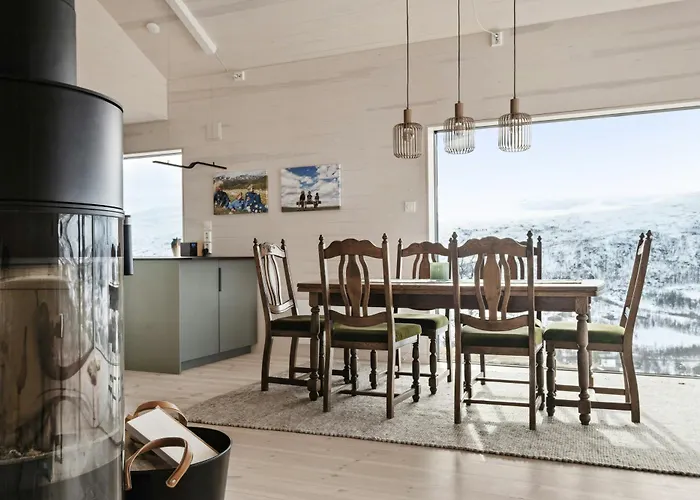 New With Panoramic Views At Hardangervidda 度假居 *